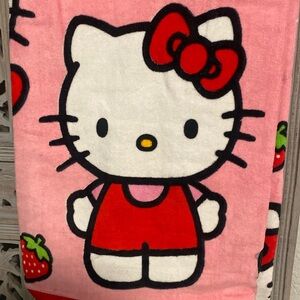NWT cute Hello Kitty Beach Towel